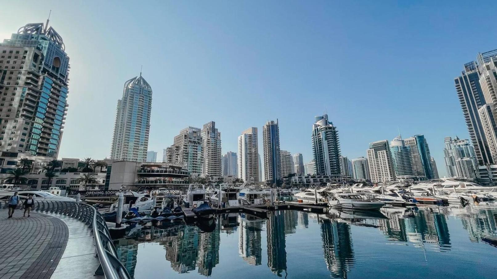 Gorgeous City And Sea Views From A High-Rise Suite Dubai Exterior foto